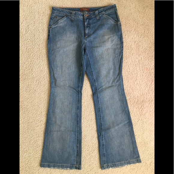 HIGH QUALITY DENIM/Bootcut Jeans with Size 14 - Picture 1 of 3